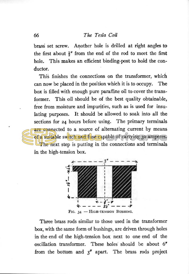 The Tesla High Frequency Coil: Its Construction and Uses - Page 66