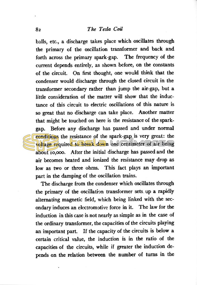 The Tesla High Frequency Coil: Its Construction and Uses - Page 82