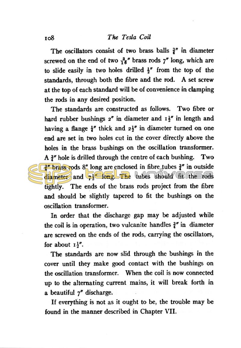The Tesla High Frequency Coil: Its Construction and Uses - Page 108