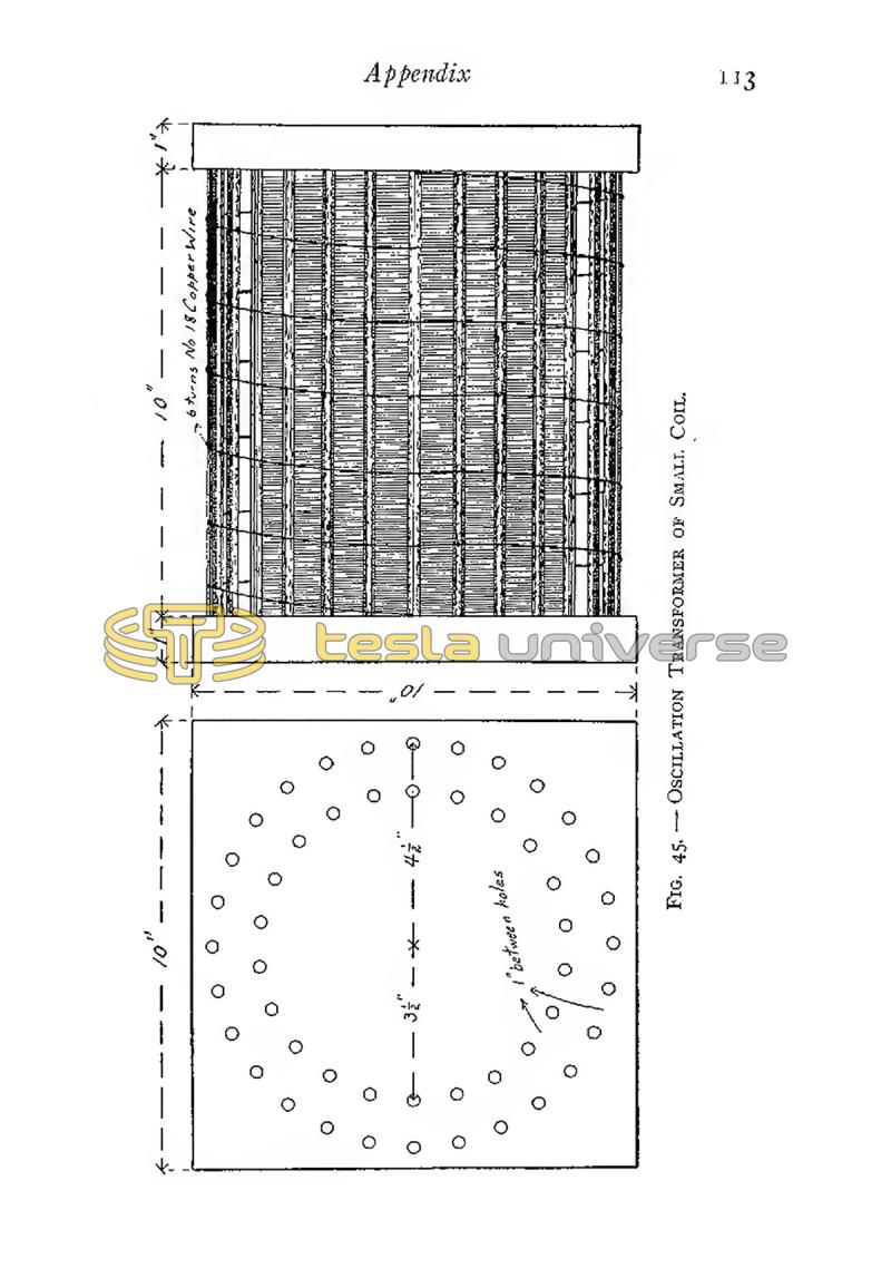 The Tesla High Frequency Coil: Its Construction and Uses - Page 113