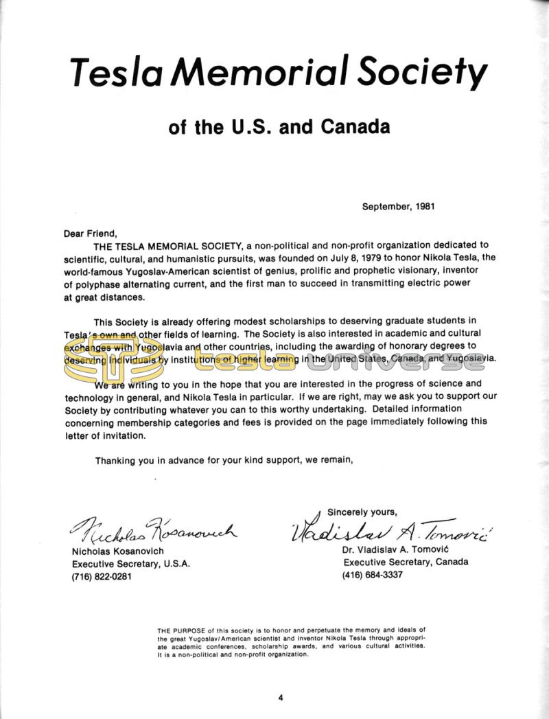 The Tesla Journal - Number 1 - 1981 - Page 4
