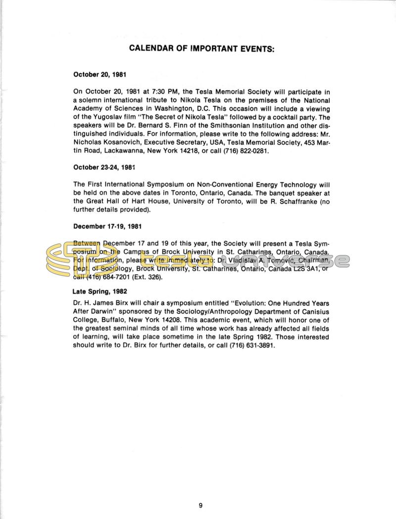 The Tesla Journal - Number 1 - 1981 - Page 9