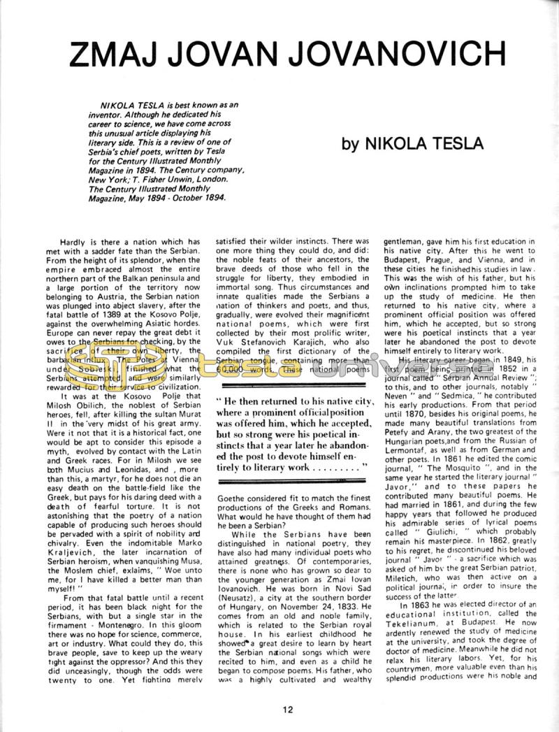 The Tesla Journal - Number 1 - 1981 - Page 12