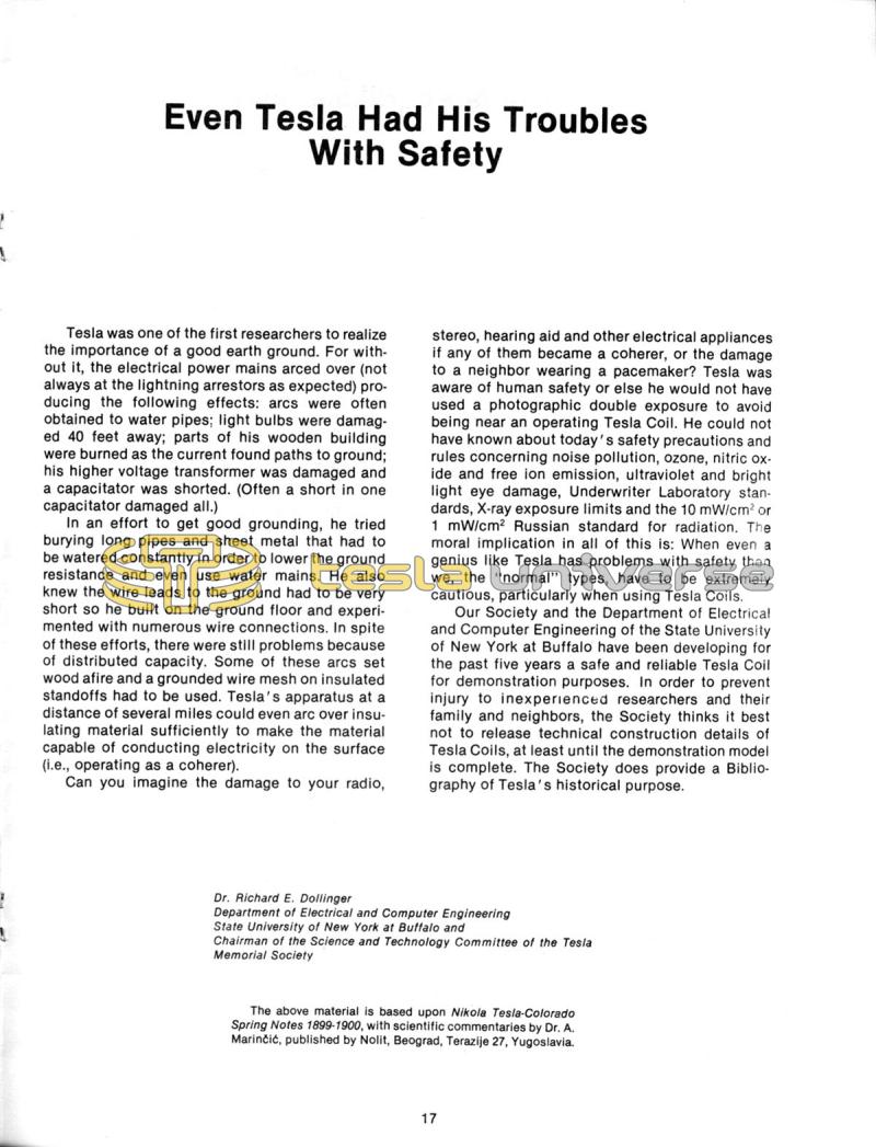 The Tesla Journal - Number 1 - 1981 - Page 17