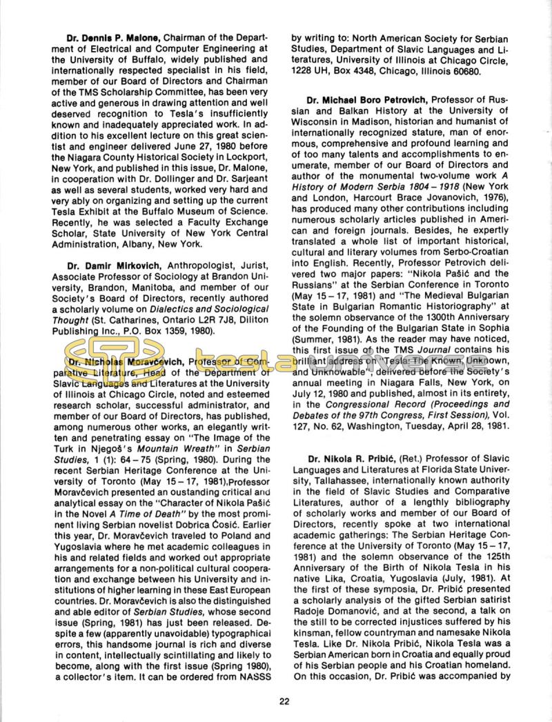 The Tesla Journal - Number 1 - 1981 - Page 22