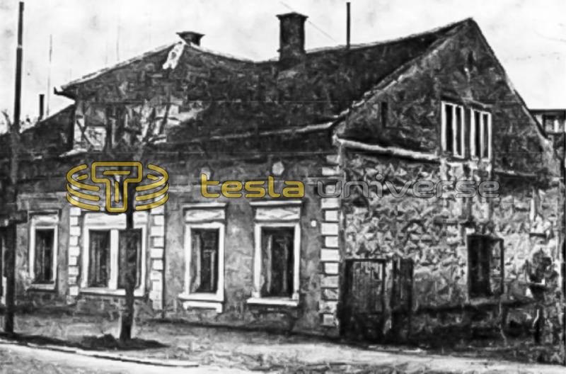 The house Tesla lived in while in Karlovac from 1870 to 1873
