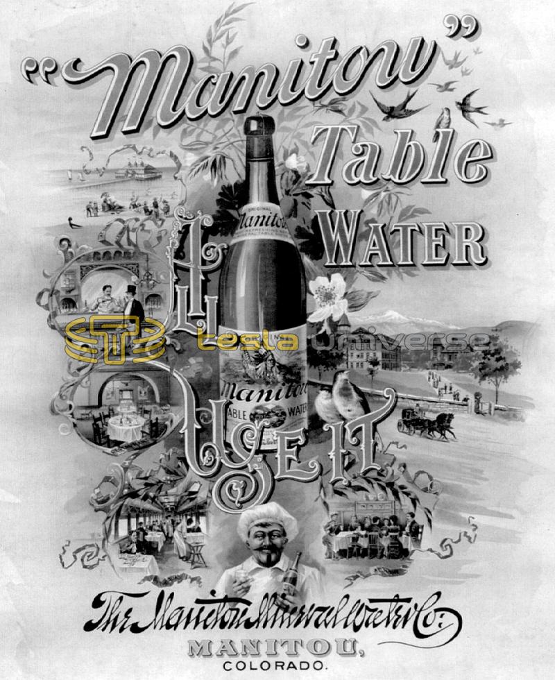 Manitou Springs Bottling Company Ad