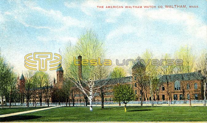 Waltham Watch Co. Where Tesla's Speedometer Was Produced