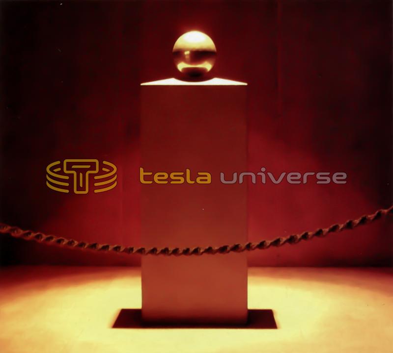 The ashes of Nikola Tesla in the Nikola Tesla Museum in Belgrade, Serbia