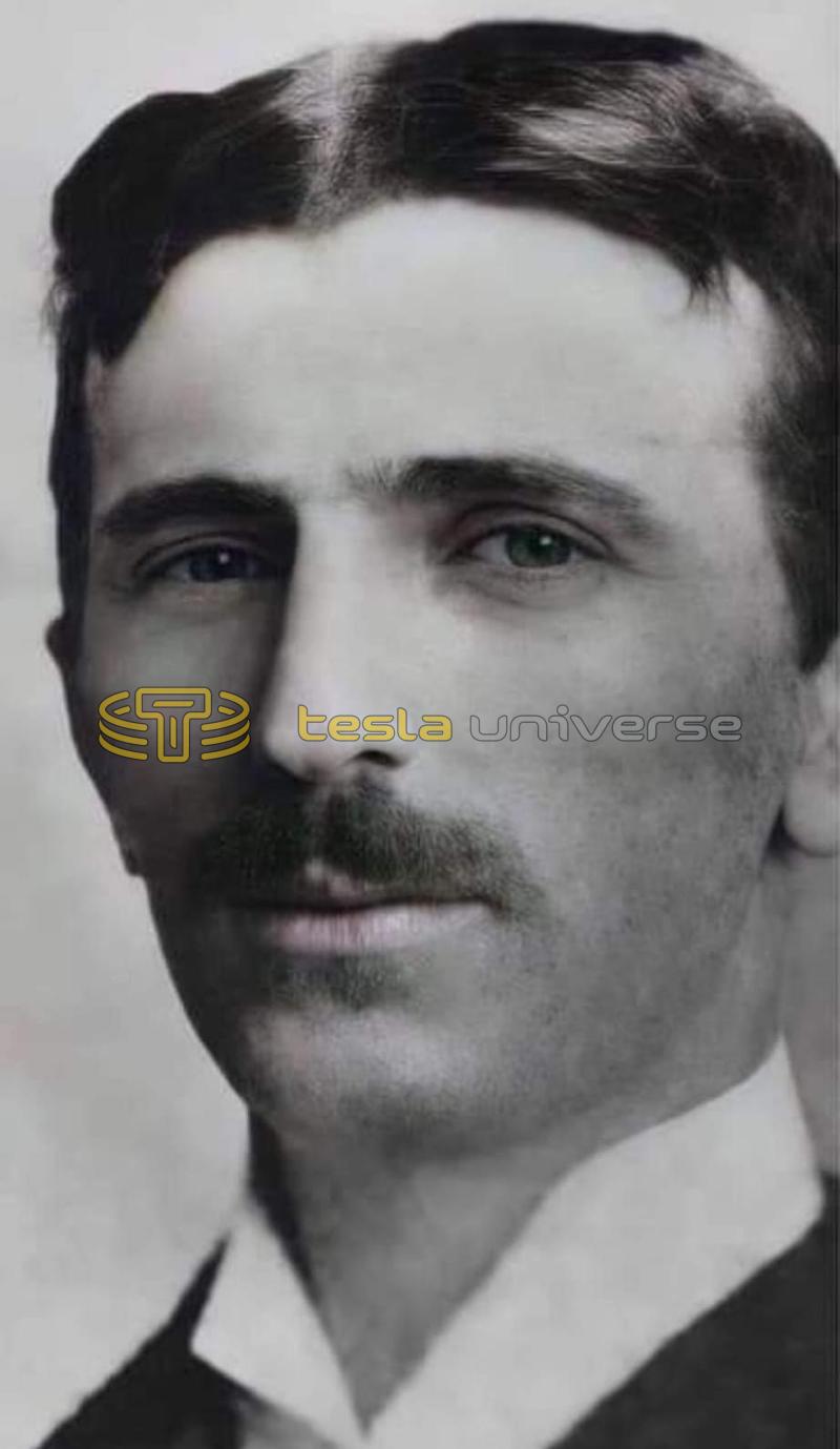 Nikola Tesla Portrait from 1900