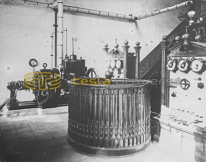 More Westinghouse generators and a spiral staircase for Wardenclyffe tower access