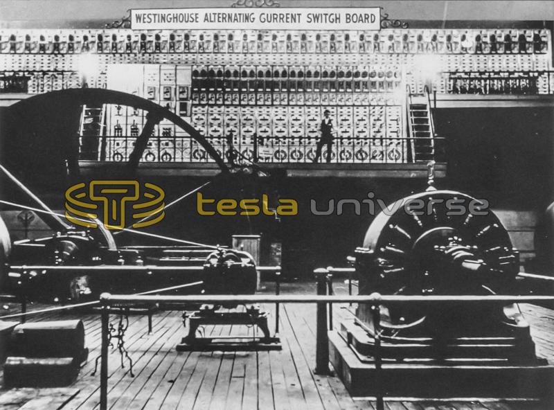 Tesla Westinghouse A.C. switchboard used to power the fairgrounds