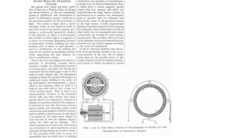Preview of The Tesla System of Distribution and Electric Motors for Alternating Currents article