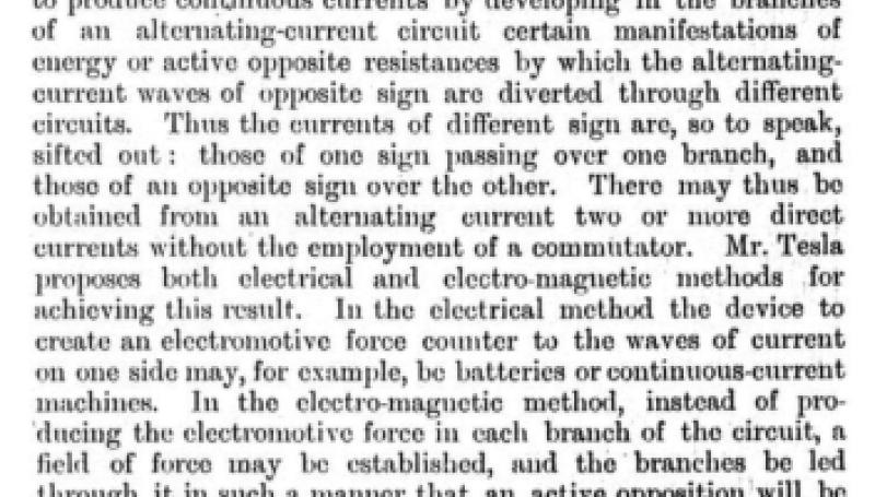 Preview of Continuous Currents from Alternating Currents article
