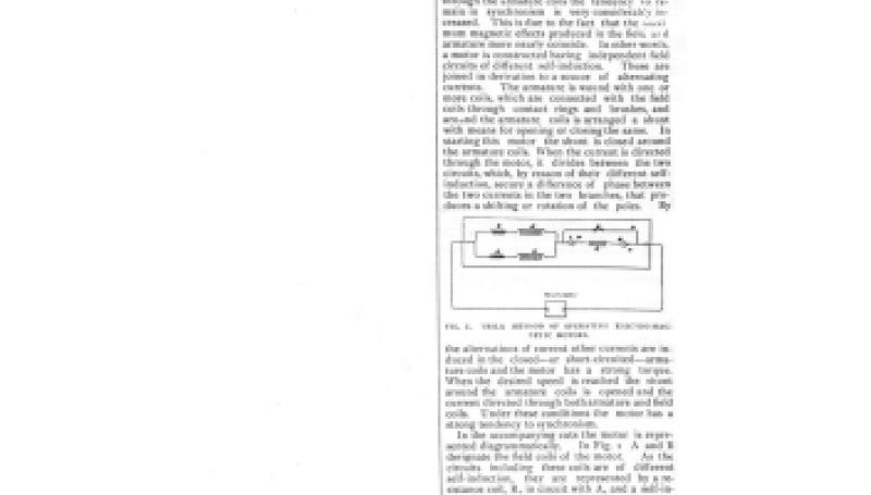 Preview of Tesla Method of Operating Electro-Magnetic Motors article