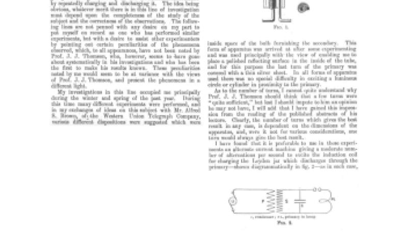 Preview of Electric Discharge in Vacuum Tubes (reprint) article