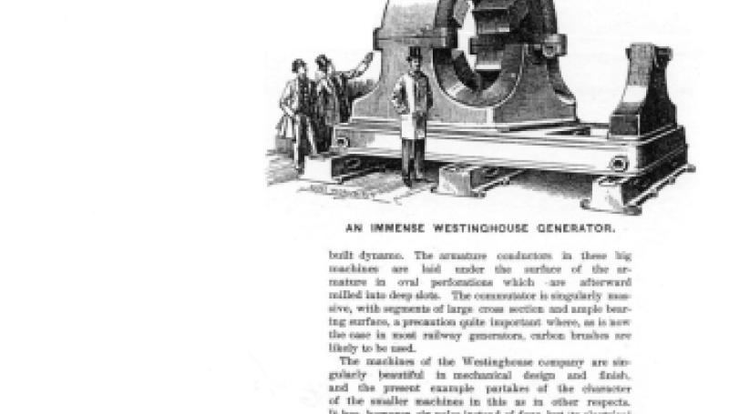 Preview of A Colossal Westinghouse Generator article