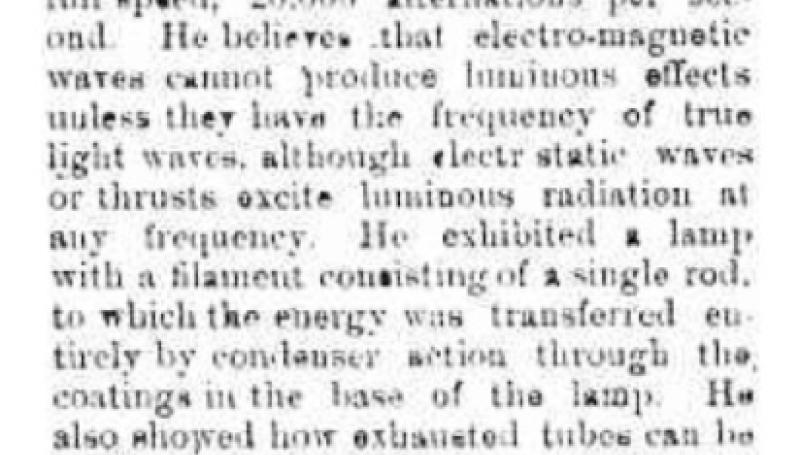 Preview of Tesla's Inductive Lights article