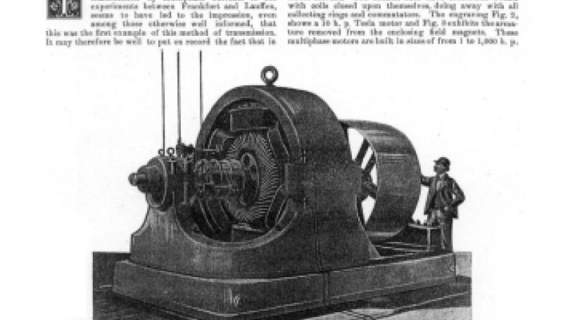 Preview of The Tesla Multiphase Current Motors article