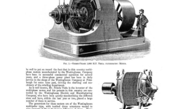 Preview of The Tesla Multiphase Current Motors (reprint) article