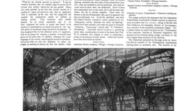 Preview of Electricity at the World's Fair - Oct. 7, 1893 article