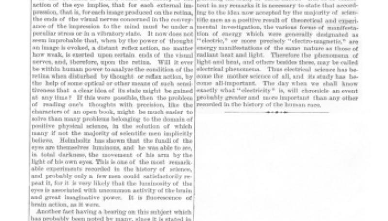 Preview of The Action of the Eye article