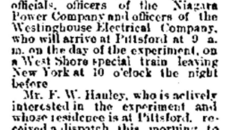 Preview of Electricity on the Canal article