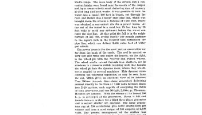 Preview of The First Three-Phase Transmission Plant in the United States article