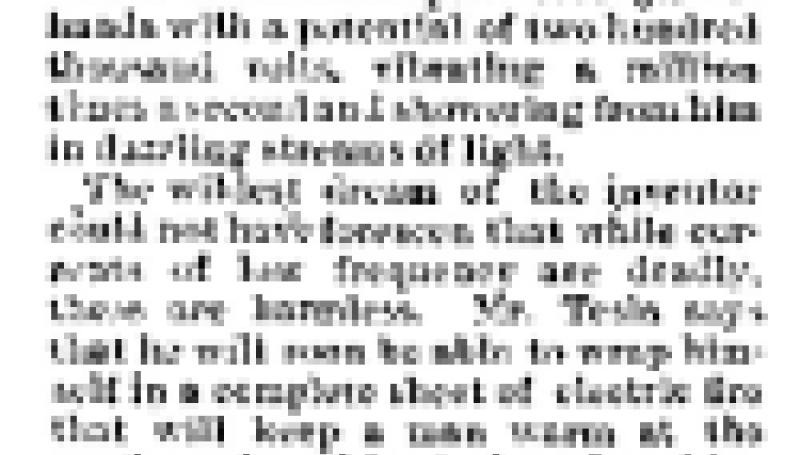 Preview of Wondrous Experiments article