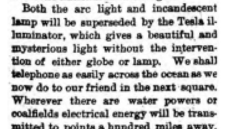 Preview of New Things in Electricity article