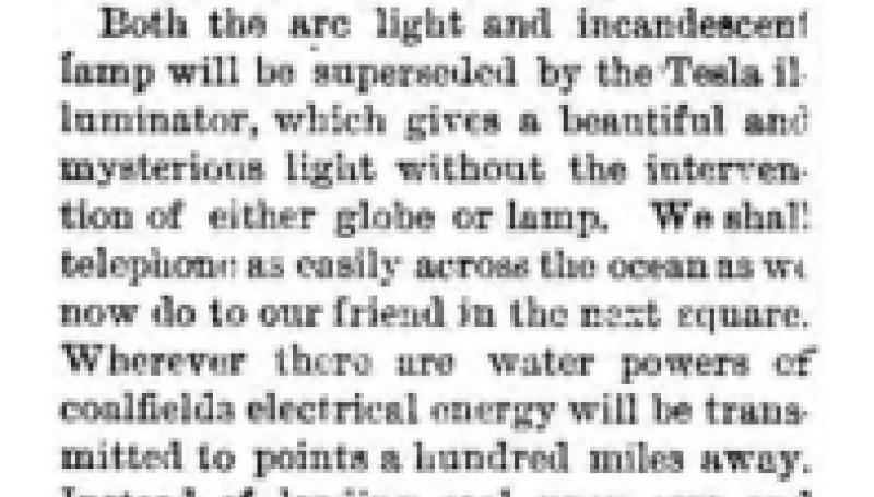 Preview of New Things in Electricity (reprint 2) article