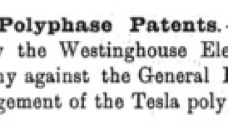 Preview of Notes - The Tesla Polyphase Patents article
