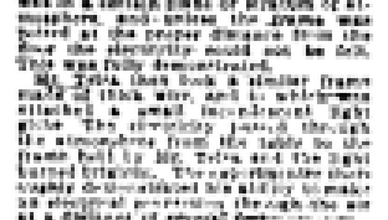 Preview of In an Electric Laboratory article