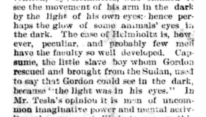 Preview of Self Luminous Eyes article