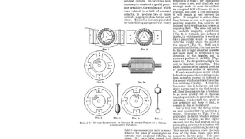 Preview of On the Production of Rotary Magnetic Fields by a Single Alternating Current - Part 1 article