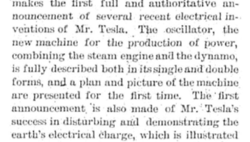 Preview of The Account of the Oscillator in April Century article