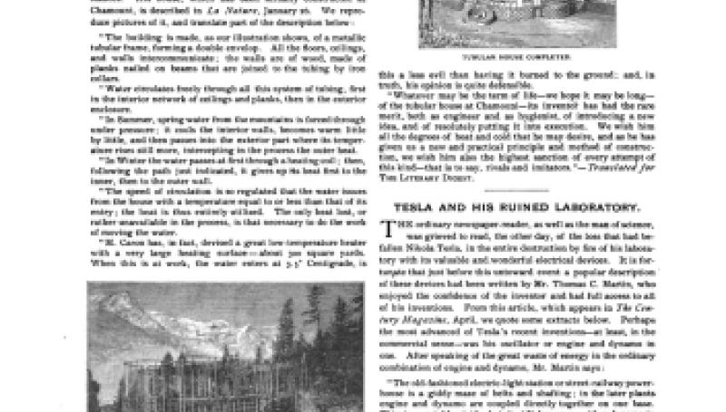 Preview of Tesla and His Ruined Laboratory article