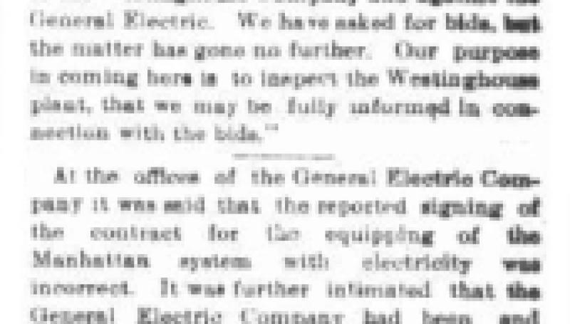 Preview of Electric Power on the Elevated article