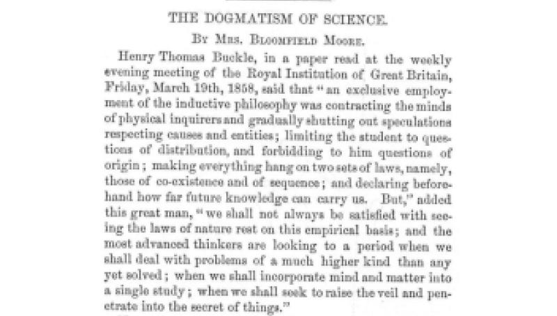 Preview of The Dogmatism of Science article