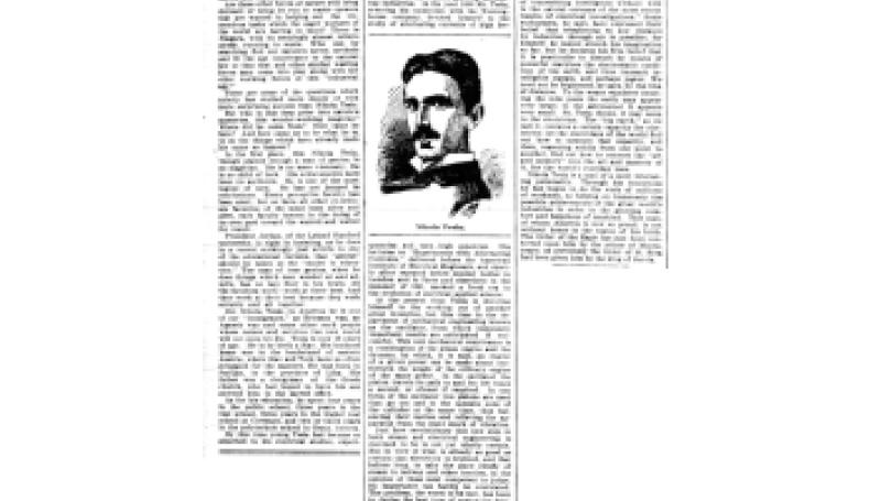 Preview of The Wizard of Electrical Science article