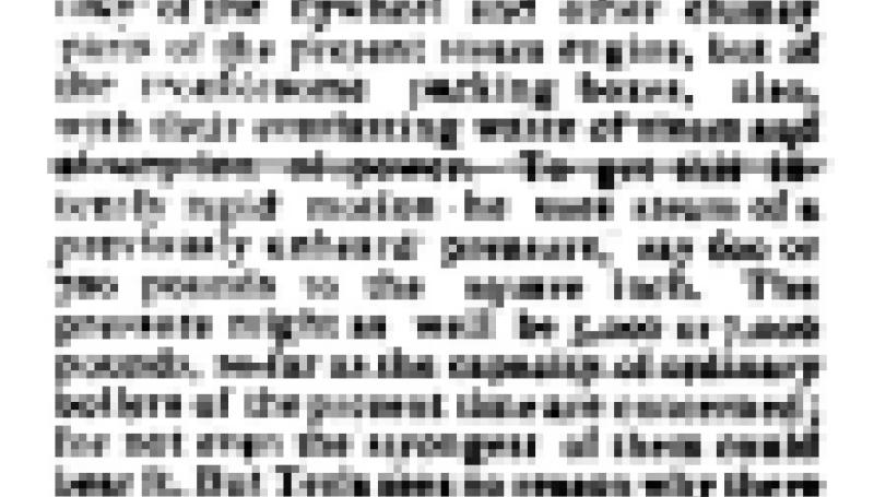 Preview of A Marvelous Engine article