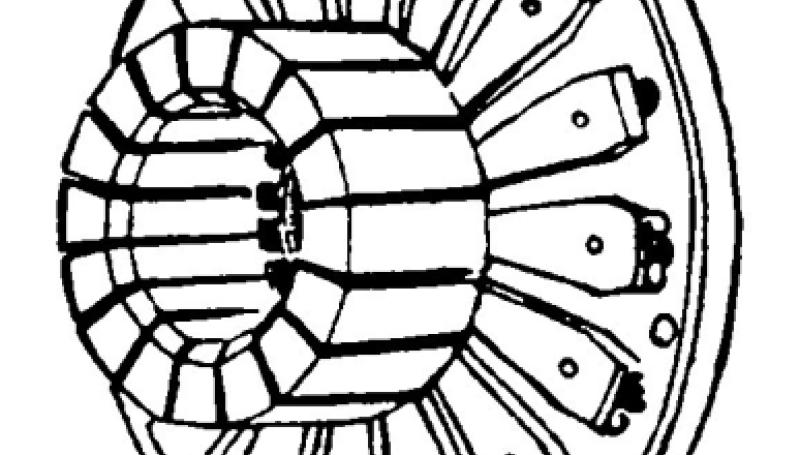 Commutator of a direct current dynamo