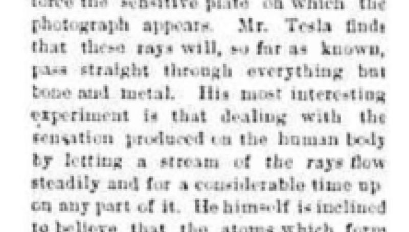 Preview of What X Rays Do article