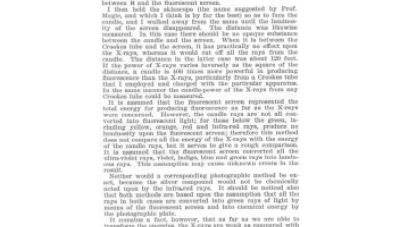 Preview of Candle Power of X-Rays article