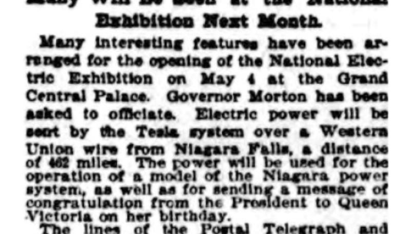 Preview of Electricity's New Marvels article