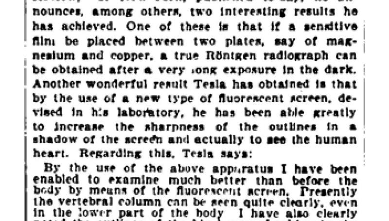 Preview of Wonders of the Roentgen Rays article