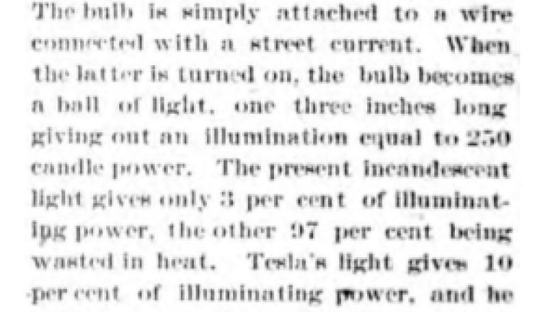 Preview of Tesla's Light article