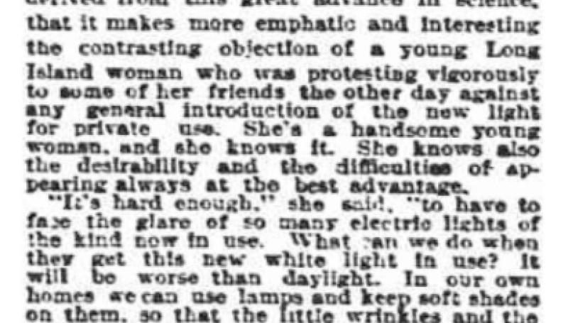 Preview of Woman Protesting Against Tesla's New Light article