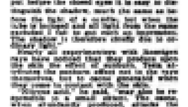 Preview of False Hopes in Roentgen Rays article