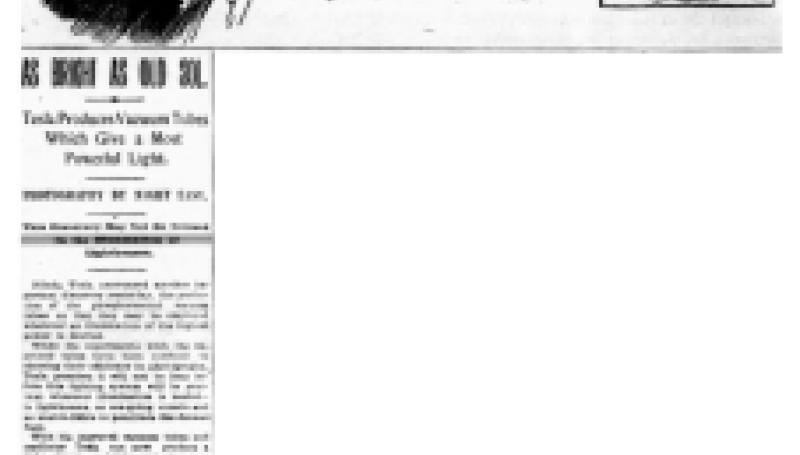 Preview of As Bright as Old Sol article